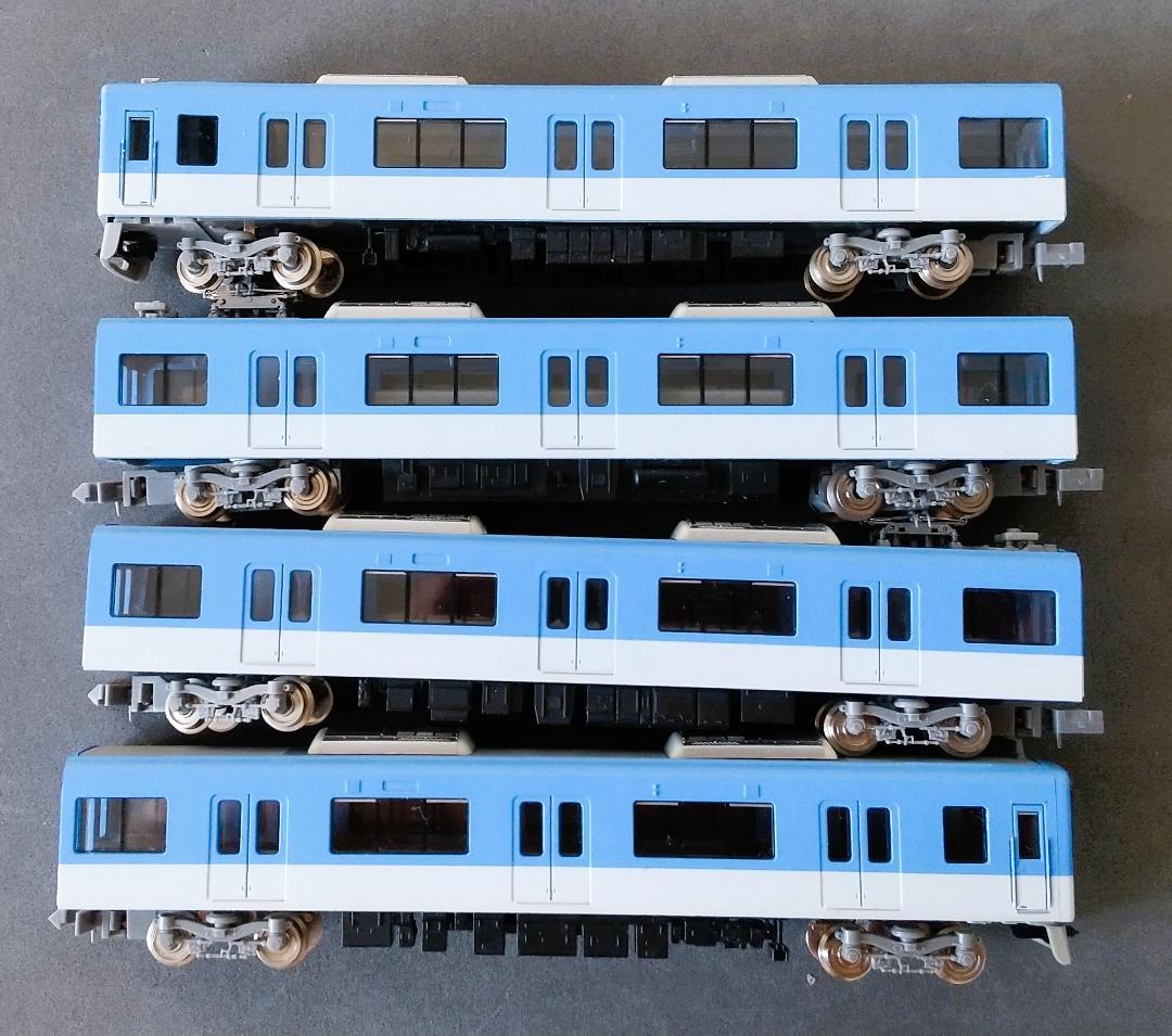 グリーンマックス 阪神 5500系 4両編成セット（動力有り） 31686＞阪神5500系（“たいせつ”がギュッと。マーク付き）4両編成セット