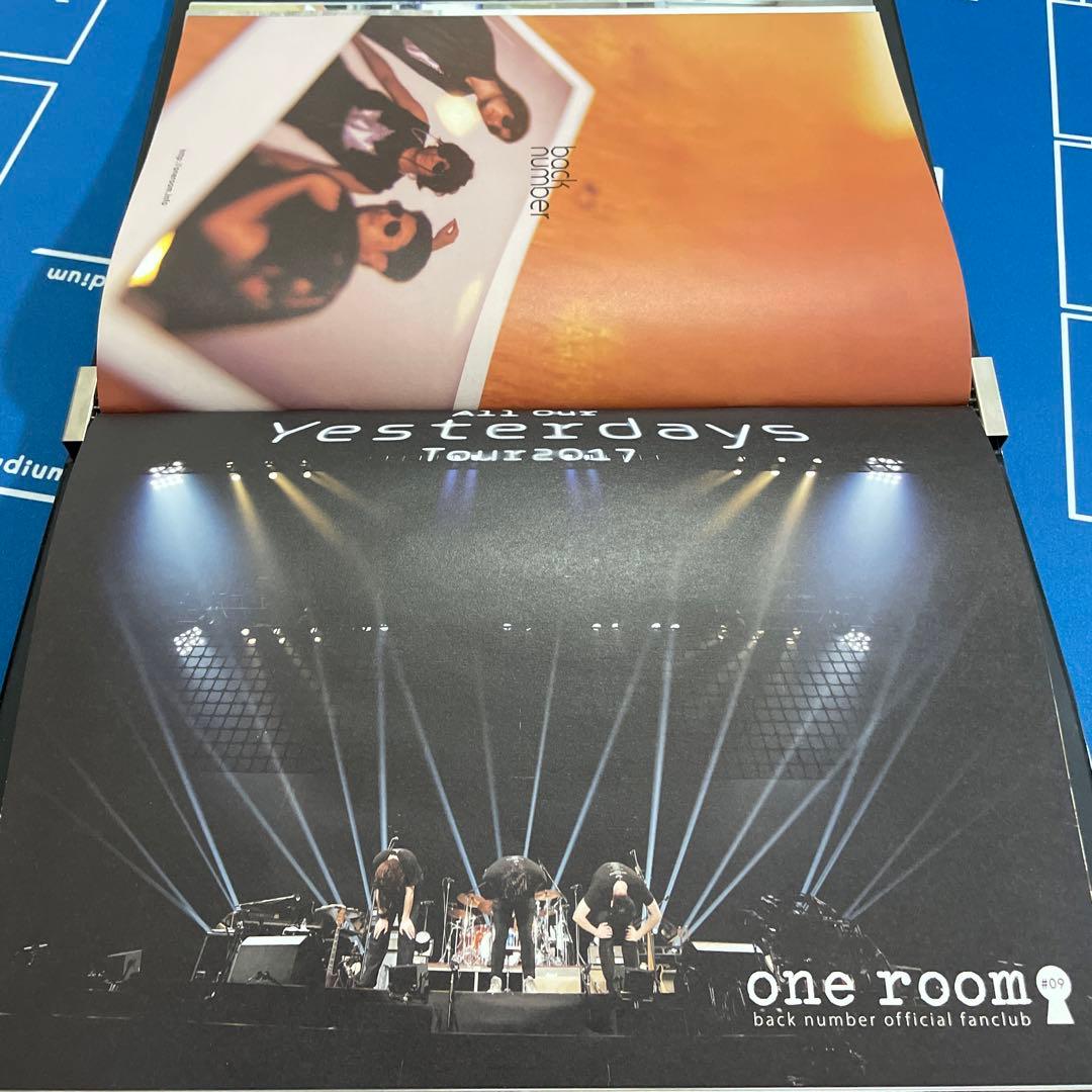back number one room ファンクラブ会報誌ファイル 会報誌付き - メルカリ