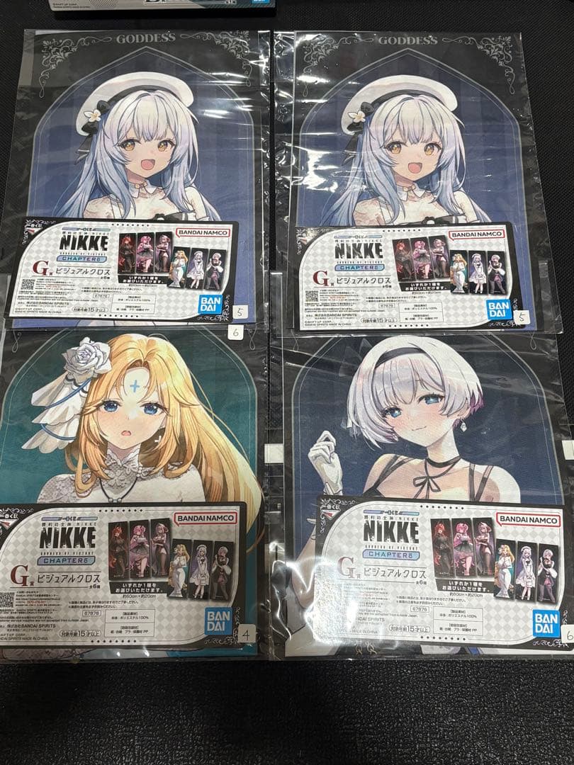 一番くじ 勝利の女神：NIKKE CHAPTER6 B賞D賞ラストワン賞 セット