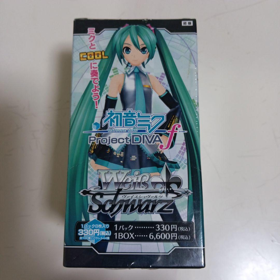 ［希少］初音ミク Project DIVA f ヴァイスシュヴァルツ1BOX ヴァイスシュヴァルツ ブースターパック 初音ミク -Project DIVA- f /1