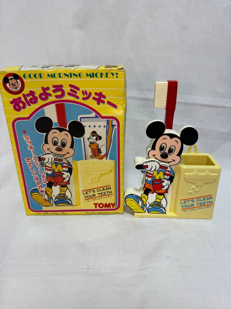 ヴィンテージ 昭和 ミッキーマウス 歯磨きホルダー - メルカリ