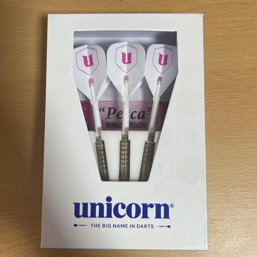 林桃加 モモカゴールドunicorn Pecca ダーツ バレル【ユニコーン】林桃加モデル ペスカ モモカゴールド 19.5g