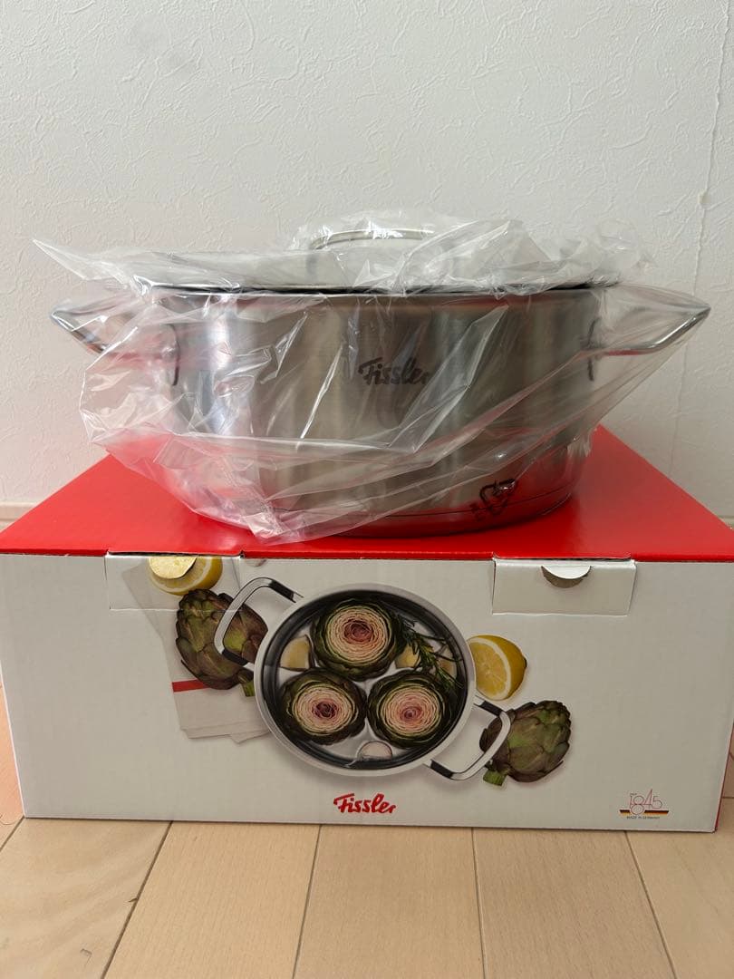 新品未使用　Fissler フィスラー　キャセロール　24cm (保証書、箱付) 楽天市場】【公式】 フィスラー 両手鍋 24cm オリジナル プロフィ