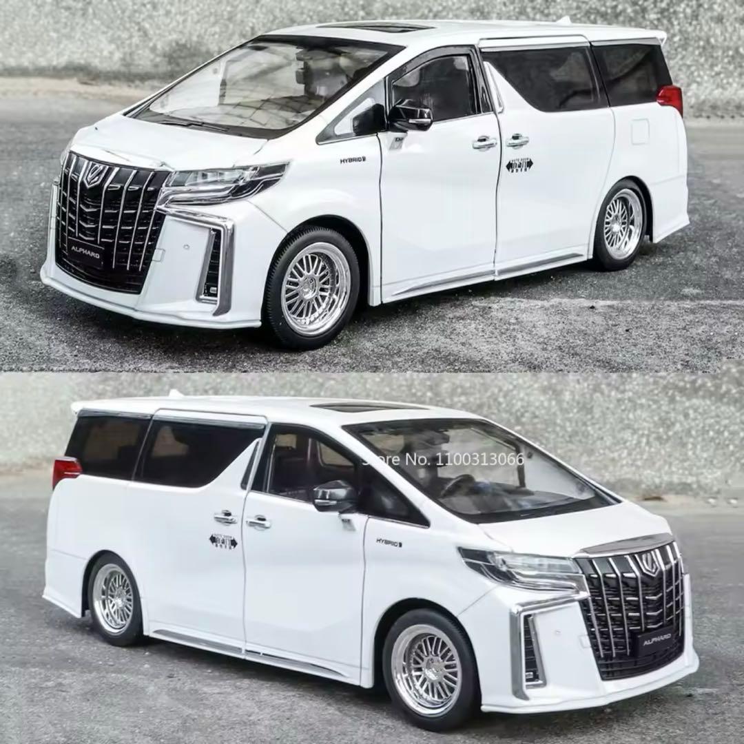 トヨタ　アルファード　30系後期　1/18 高クオリティ>トヨタ 30系アルファード 後期 1/18 - メルカリ