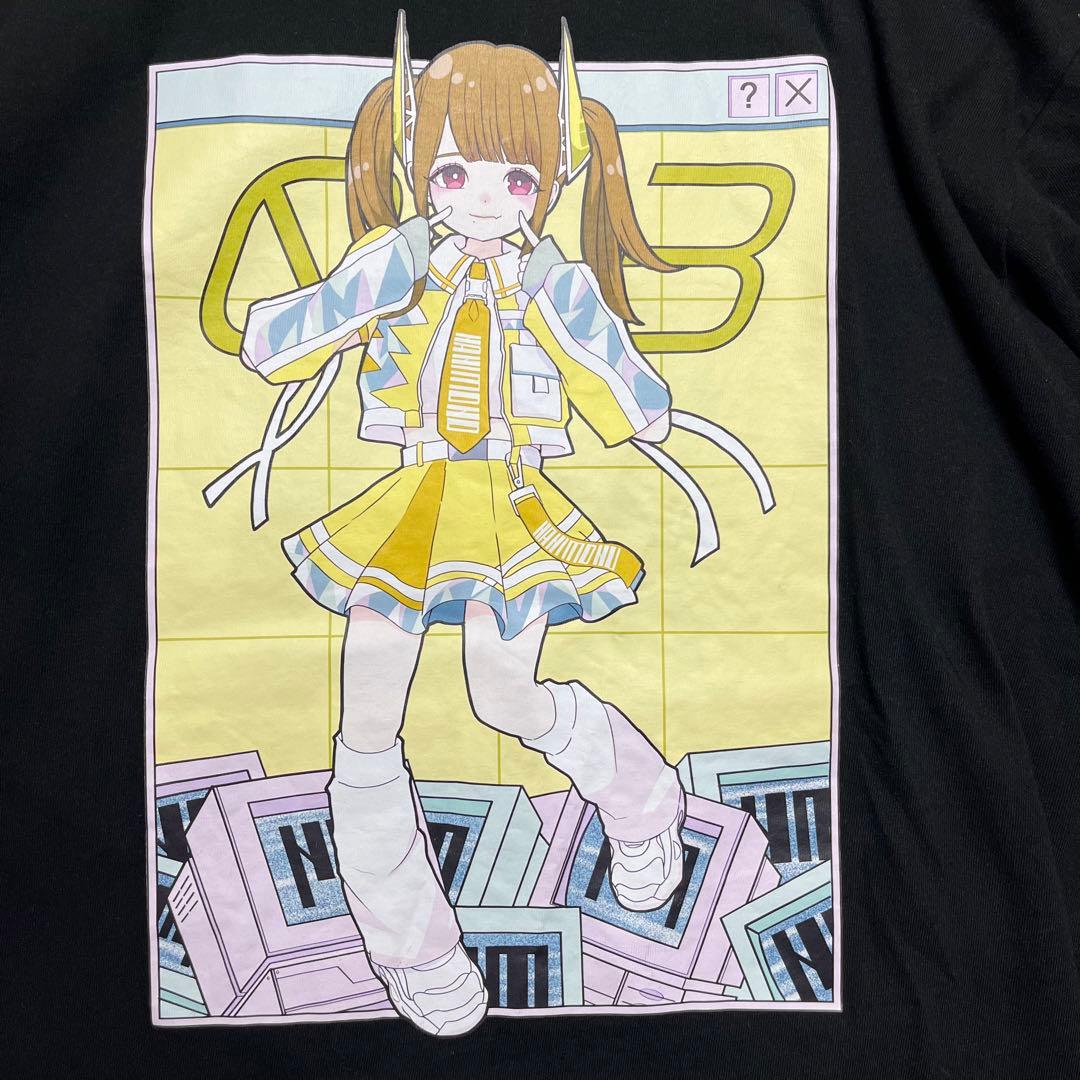 NANIMONO 眠岸ぷりん 社不イラストTシャツ XL 未使用 - メルカリ