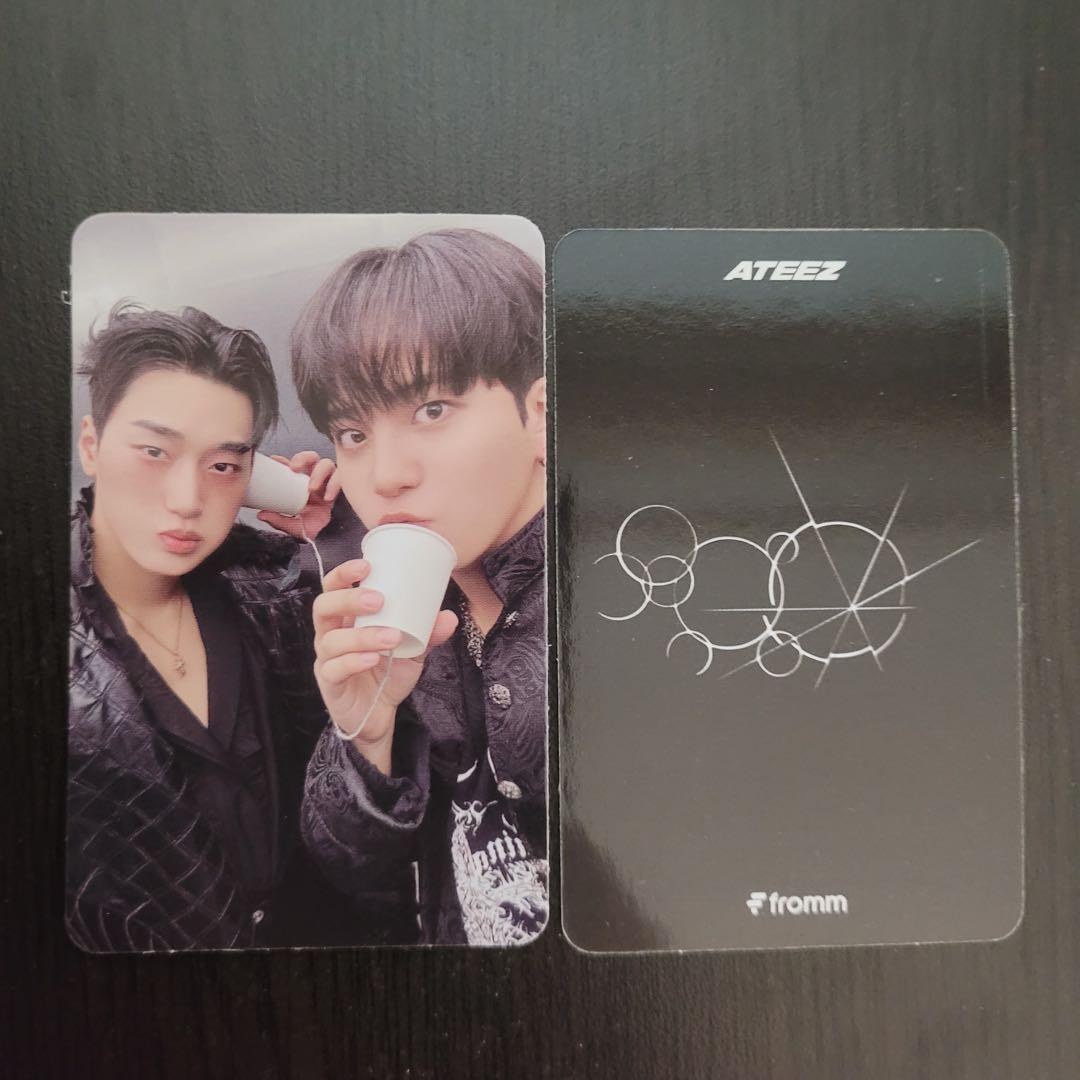 ateez fromm store ヨントン ユニット トレカ - メルカリ