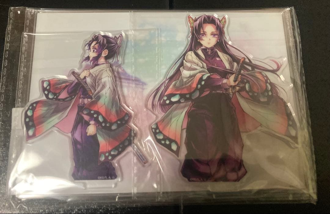 鬼滅の刃 WEBSHOP くじ 繋ぐ アクリルスタンドキット 胡蝶姉妹 - メルカリ