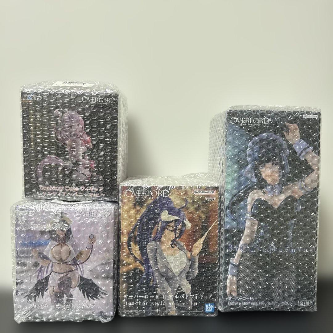 オーバーロード フィギュア4種 アルベド ナーベラル シャルティア1つ