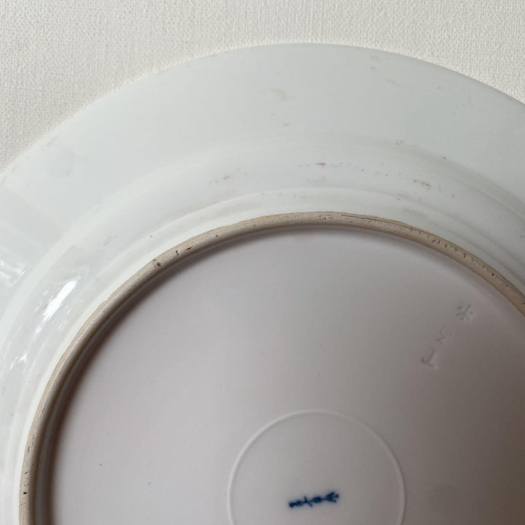 アンティーク高級食器 KPM 7種花 蝶々 赤皿 - メルカリ
