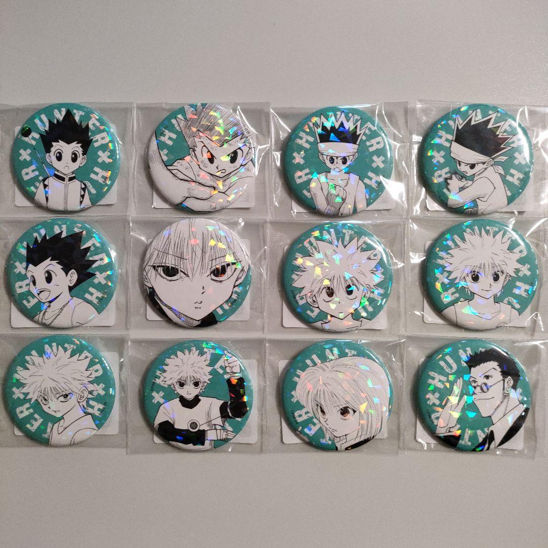 ハンターハンター オールスター缶バッジ ゴン キルア クラピカ