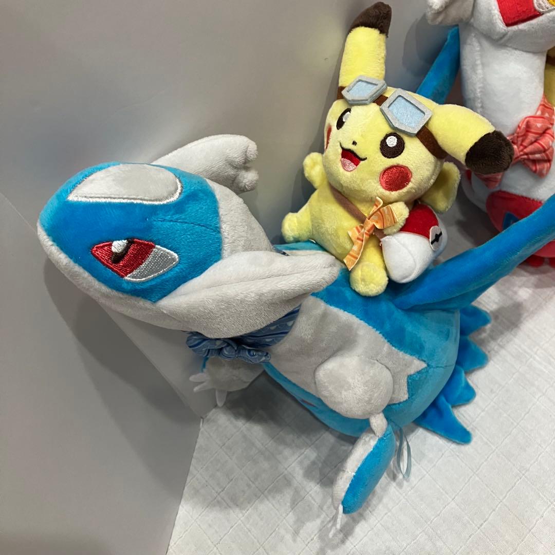 ポケモンセンター限定 ラティアス・ラティオスに乗って ピカチュウ
