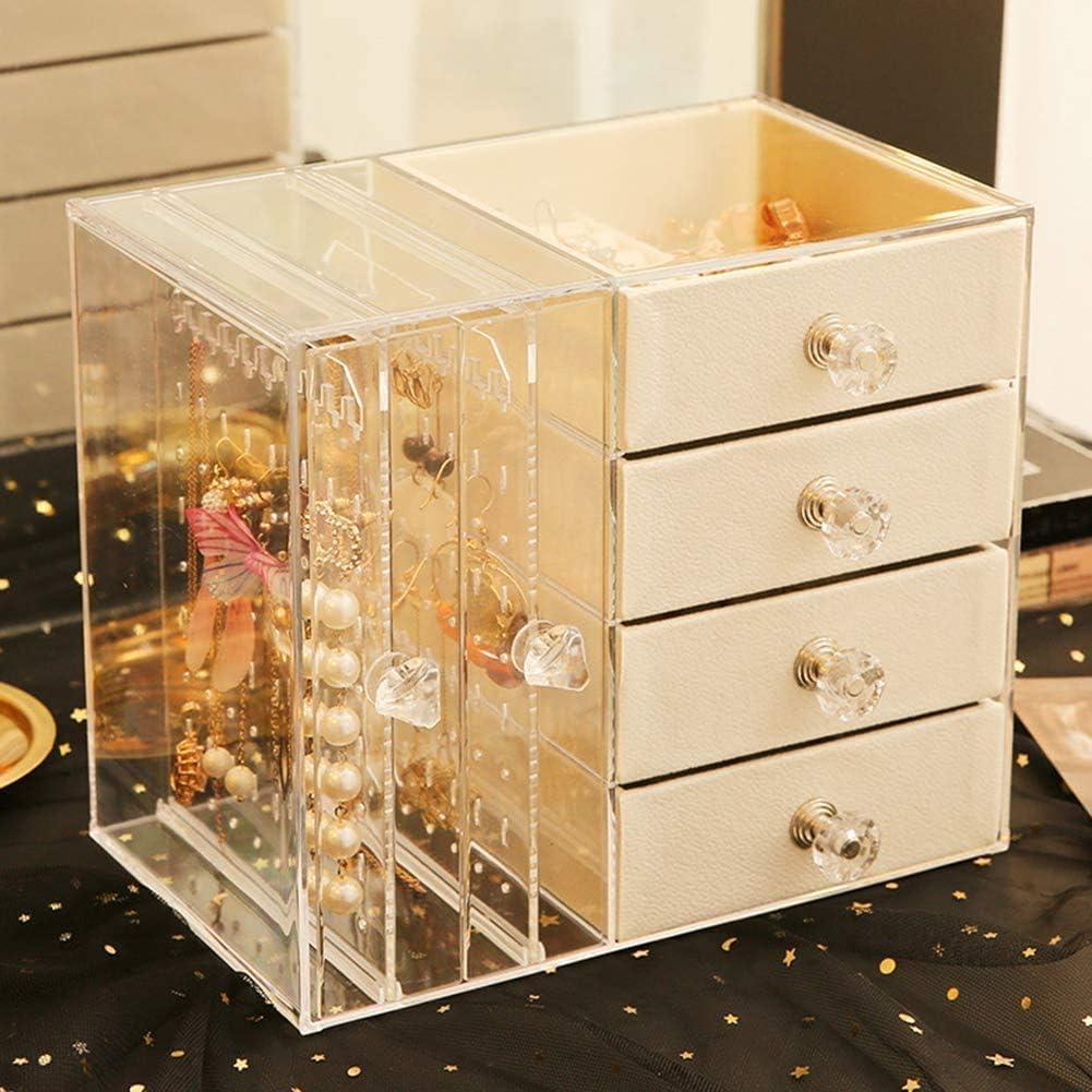 大容量ジュエリー収納ボックス イヤリングケース アクセサリーケース 携帯用 収納ボックス ジュエリーケース ネックレス