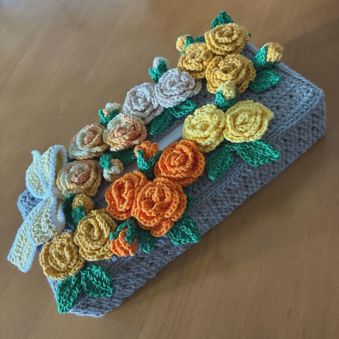 ボックスティッシュケース ボックスティッシュカバー ハンドメイド