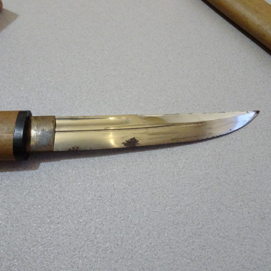 ヴ*ミ様 菊一文字 ナイフ 全長：約21cm 武具 短刀