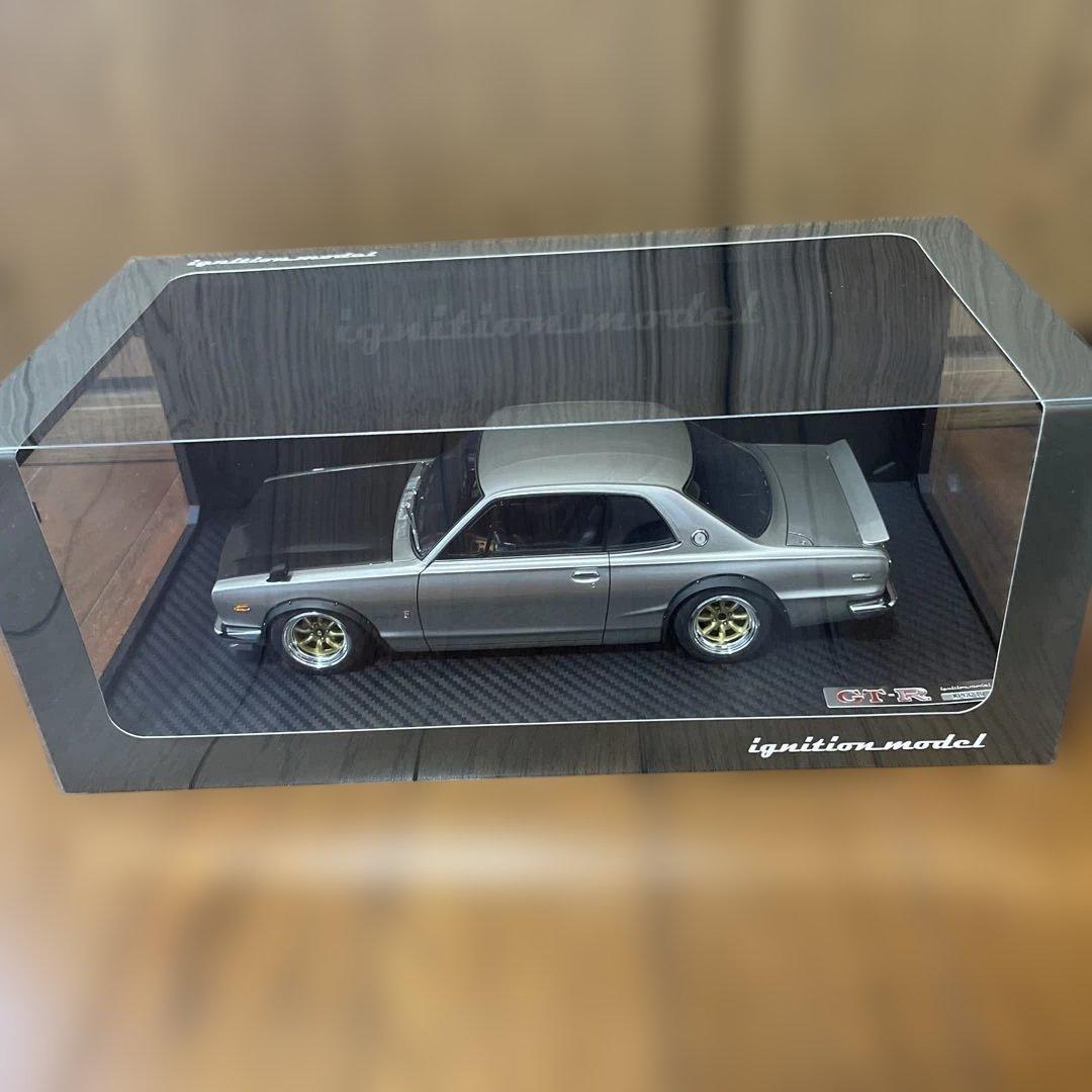 イグニッションモデル スカイライン 2000GT-R (KPGC10) IG0165 1/43 Nissan Skyline 2000 GT-R (KPGC10) (#15) 1972 Fuji