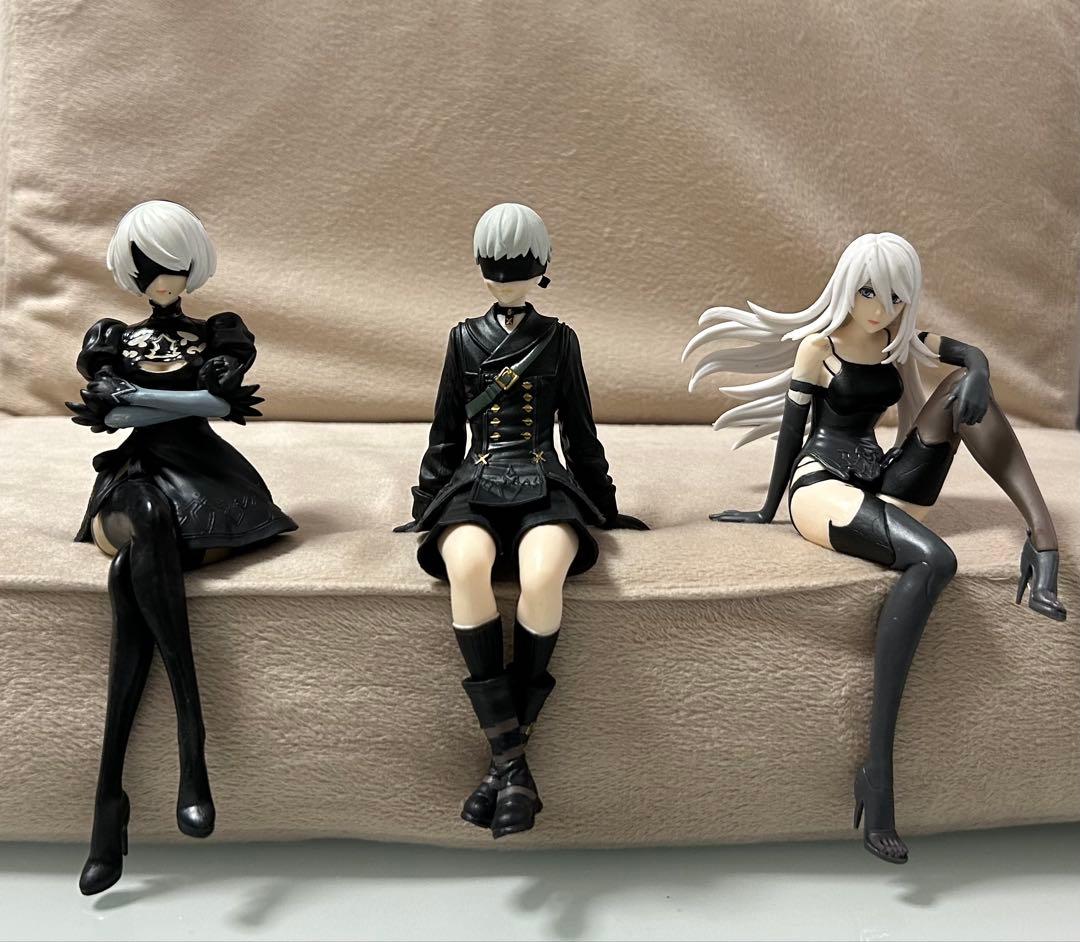 ニーアオートマタ 2B, 9S, A2 フィギュアセット - メルカリ