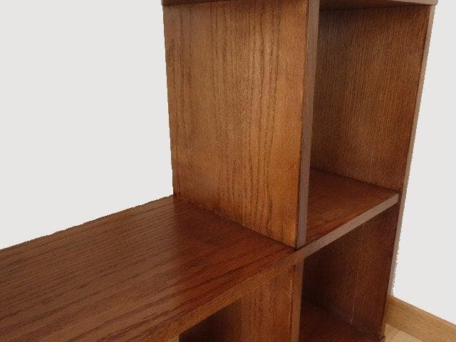 勇峰工芸（新） 雅 すき棚D 楢（ナラ）材 北海道手作り家具
