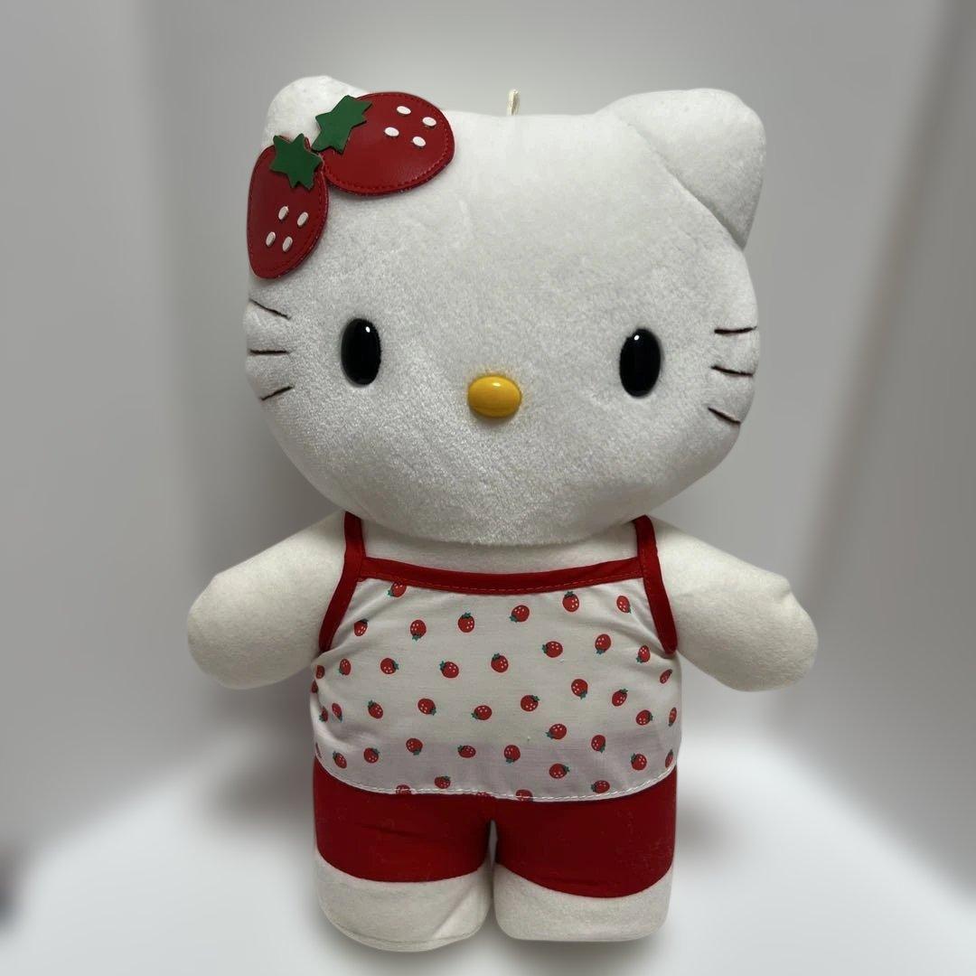 ハローキティ いちご ぬいぐるみ 2002年 サンリオ - メルカリ