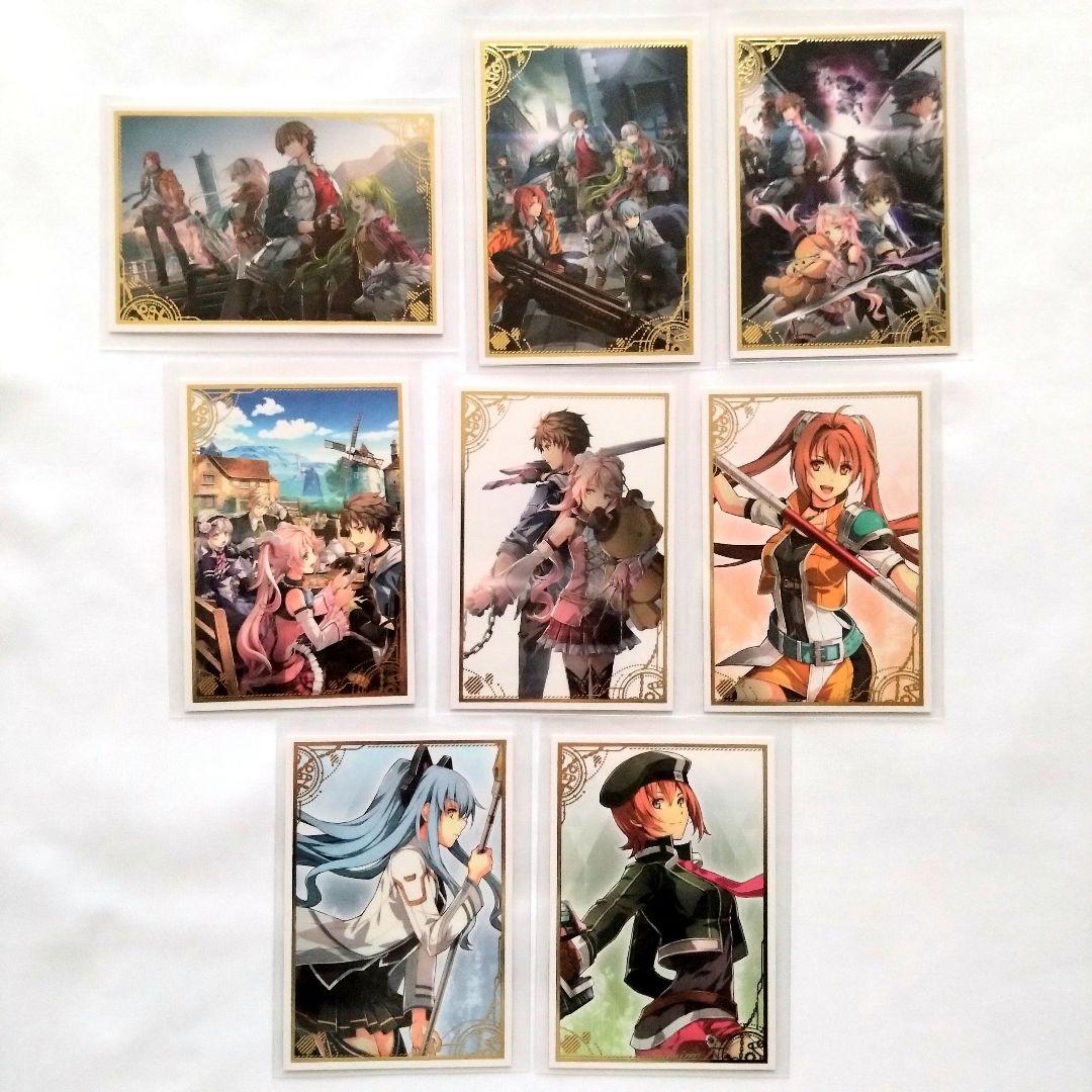 軌跡シリーズ 閃の軌跡Ⅱ トレーディングルームキーホルダー 7点