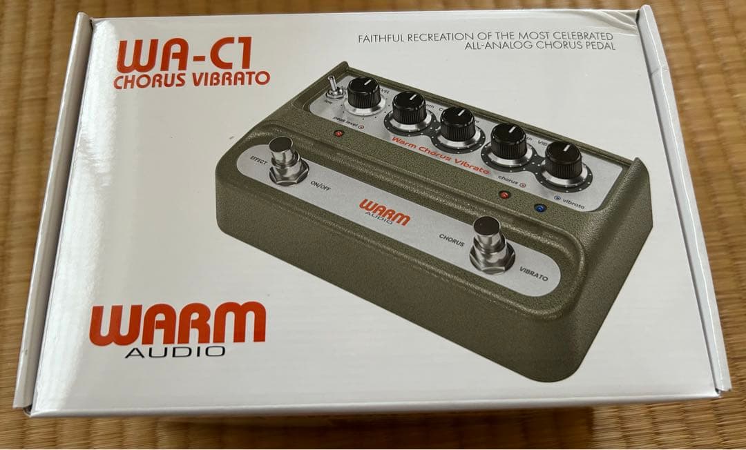 ギター WARM AUDIO WA-C1 Chorus Vibrato Warm Audio WA-C1 Chorus Vibrato Pedal - CE-1 Style Analog Chorus Pedal
