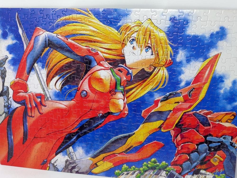 バラバラにならないジグソーパズル ハーフカット エヴァンゲリオン 1