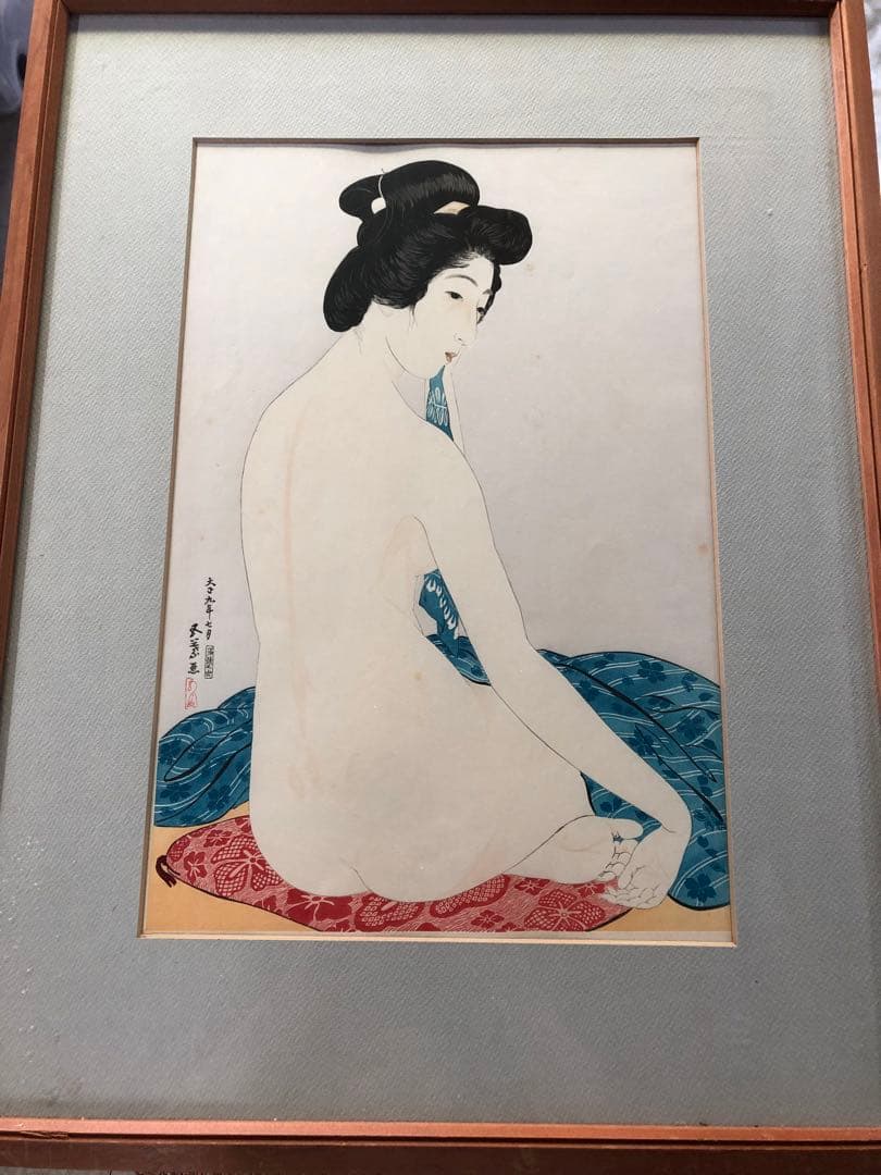 Z*l様 業者買取品！橋口五葉集 丹青社版 ！大正九年七月落款有り！額H 64W Yahoo!オークション -「橋口五葉」(切手、はがき) の落札相場・落札価格