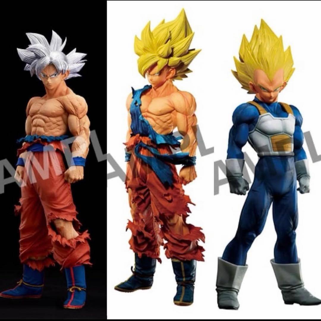 悟空 身勝手の極意 ベジータ ゲンキダマツリ 3体セット ドラゴンボール