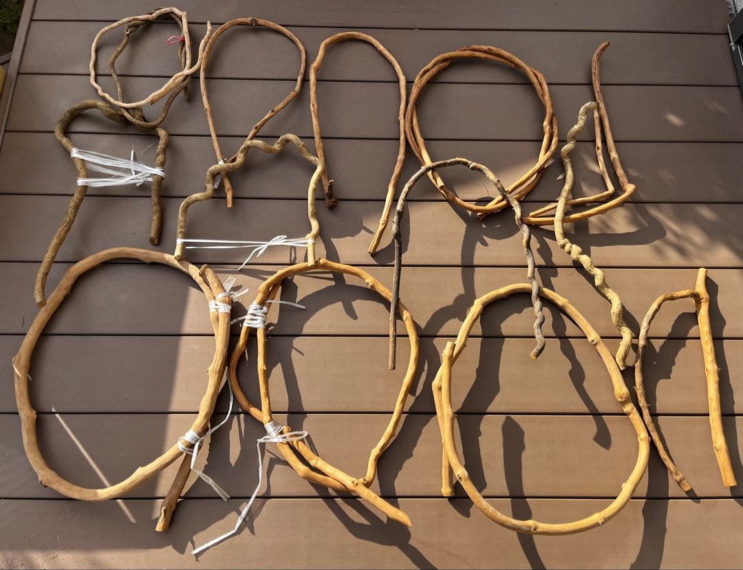 ツル 蔓 ハンドメイド 材料 工作素材 自然素材 天然素材 リース カゴ バッグ 山葡萄 かごバッグ 1年保証付き 内布付き 山ぶどう やまぶどう 蔓 天然