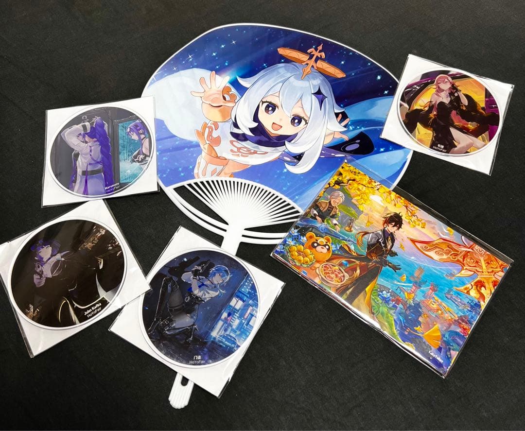 超希少】原神 HoYoFair 限定特典 アクリルコースター ポストカード