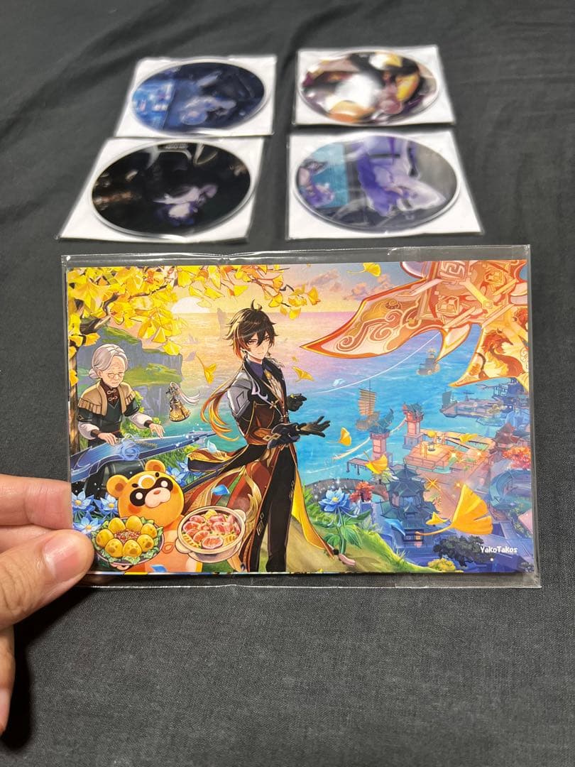 超希少】原神 HoYoFair 限定特典 アクリルコースター ポストカード