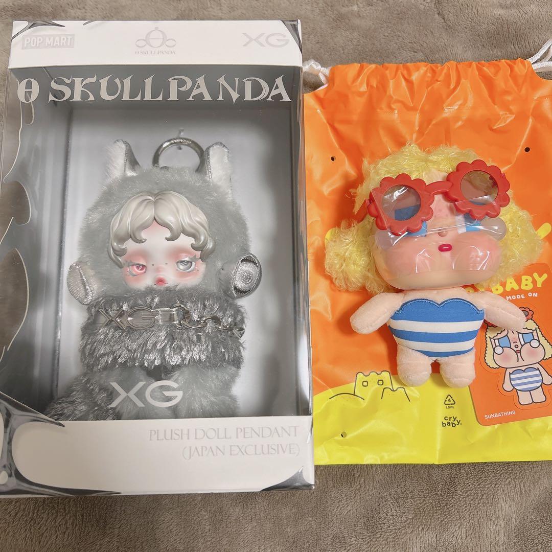 スカルパンダ XG crybaby バケーション セット SKULLPANDA x XG Japan-exclusive collaboration items to be released