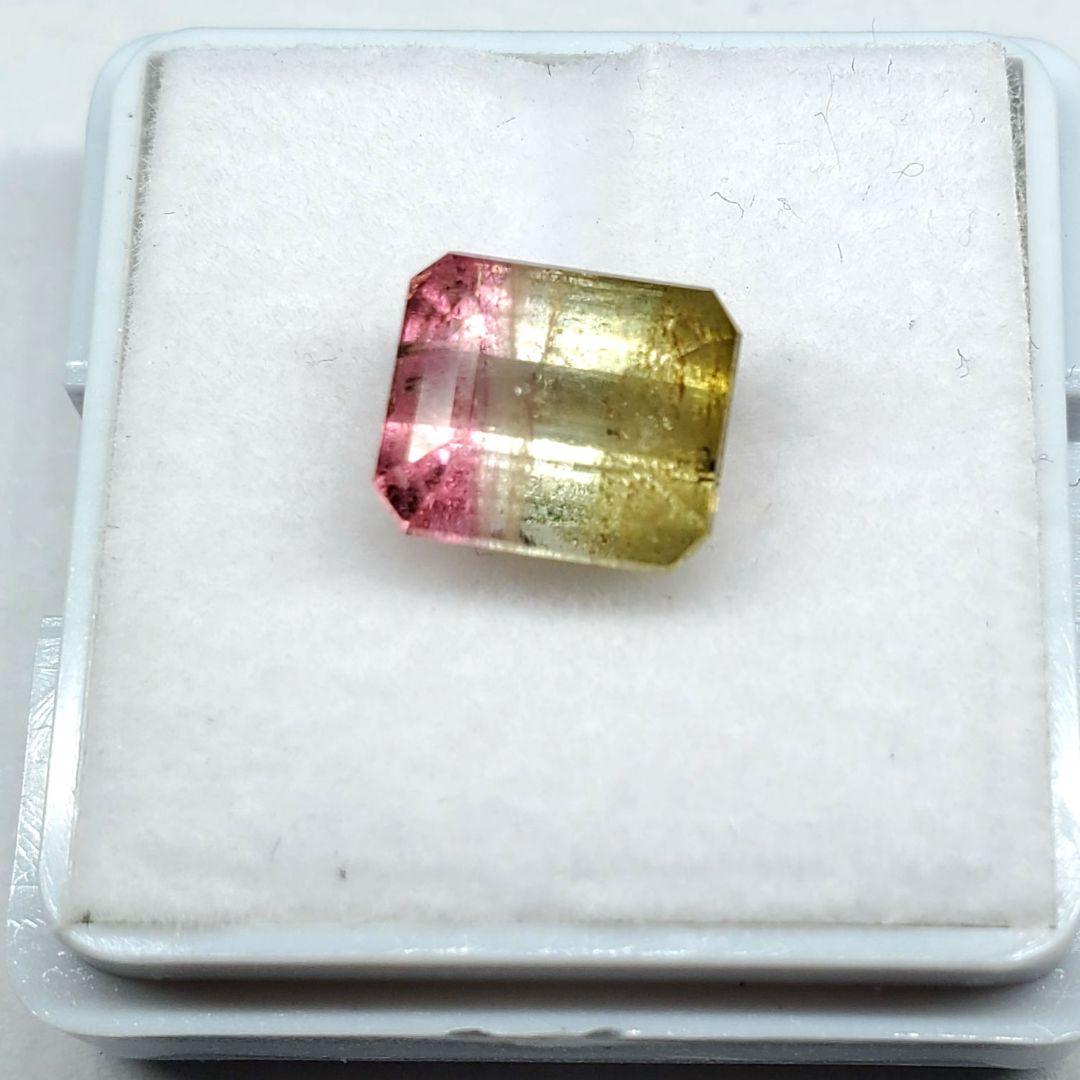 パーティーカラー スイカ トルマリン 3.39ct 天然石 宝石 ルース