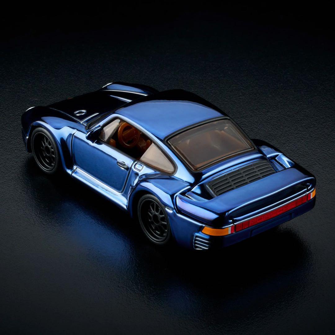 ホットウィール RLC限定 ポルシェ959 ブルーメタリック レッドライン