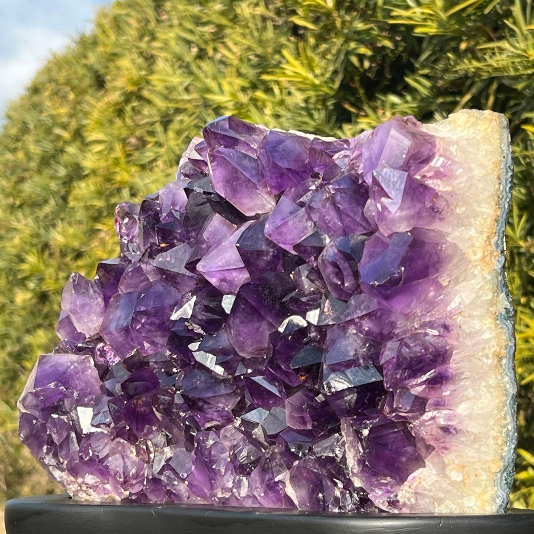 ✳️✨最高峰の濃紫ハイパワー✨極大結晶 レインボー アメジスト