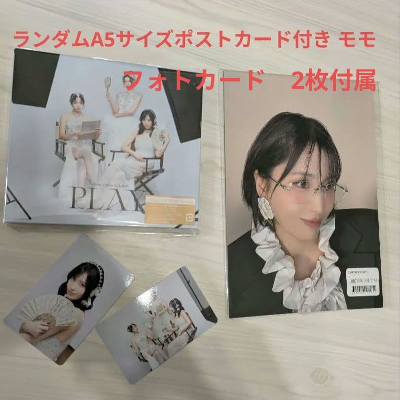 MISAMO PLAY once japan盤 CD A5サイズポストカード - メルカリ
