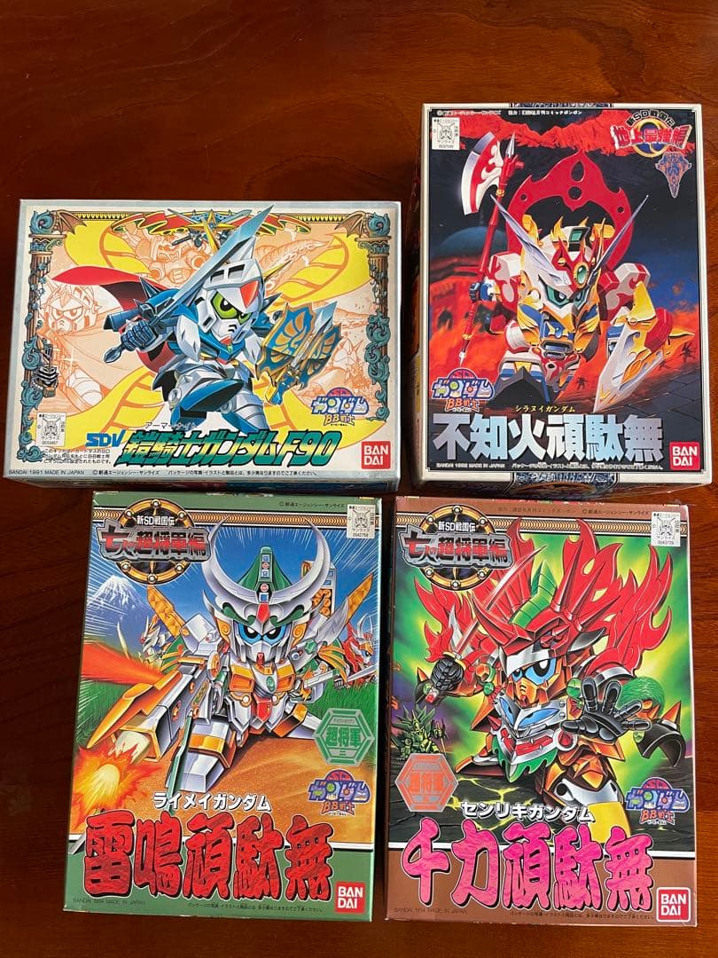 SDガンダムBB戦士 NO.81、106、125、133 ４点セット 未組み立て SDガンダムBB戦士 NO.81、106、125、133 4点セット 未組み立て - メルカリ