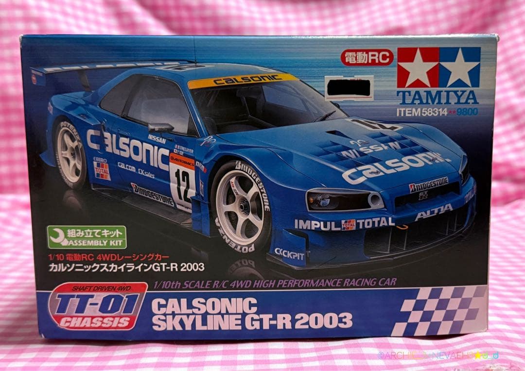 期間限定値下げ中○タミヤ☆カルソニックスカイラインGT-R 2003 TT-01