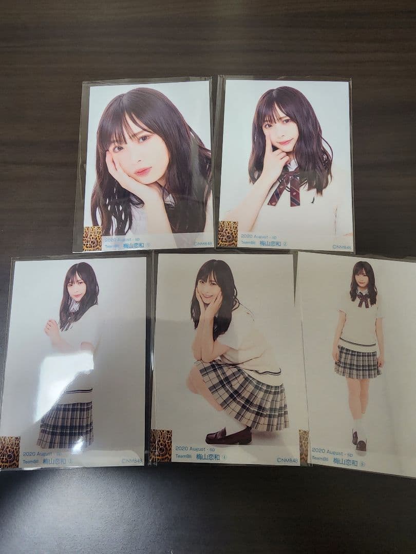 NMB48 梅山恋和 Team BⅡ 写真 5枚セット - メルカリ