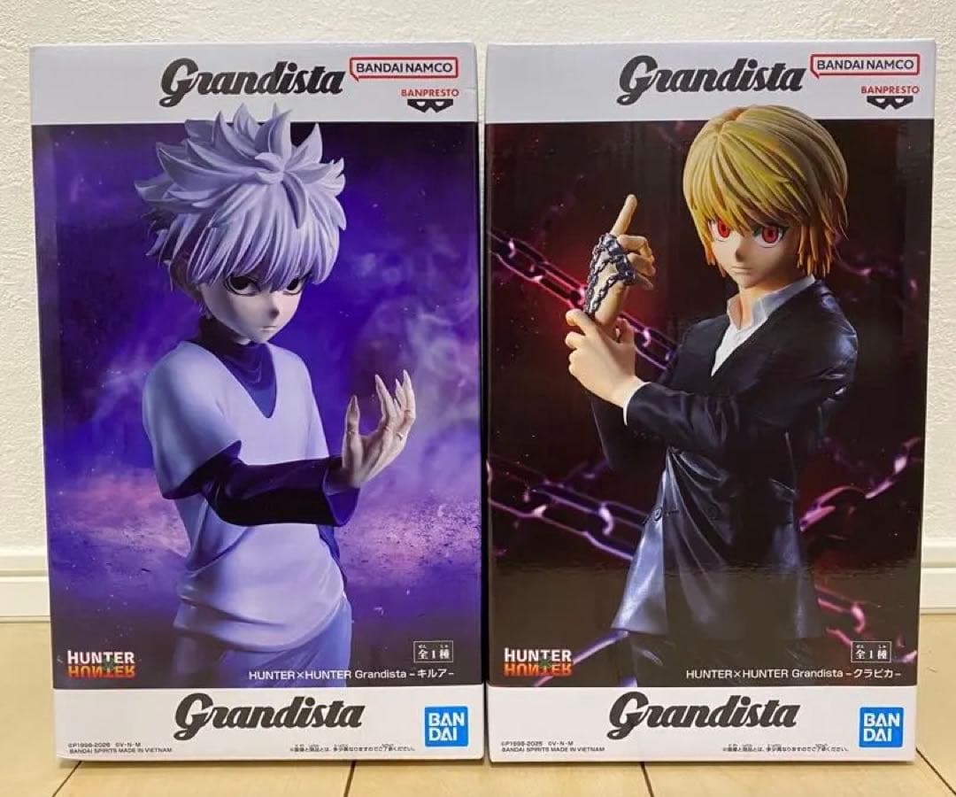 HUNTER×HUNTER フィギュアセットGrandista キルア クラピカ - メルカリ