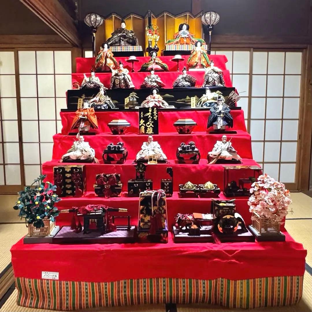 美品 雛人形久月 8段 箱付 楽天市場】【クーポン利用で10%OFF】雛人形 久月 ひな人形 四段飾り 四
