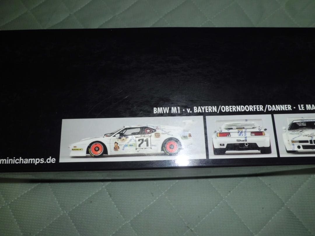 未開封・現状品】1/18 ミニチャンプス BMW M1