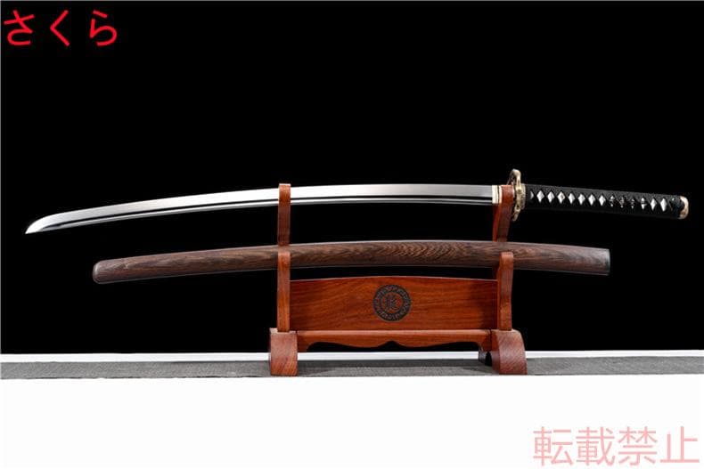 26寸銅装鋒鋼超鏡面武士刀『鏡面紅武士』 古兵器 武具 刀装具 日本刀