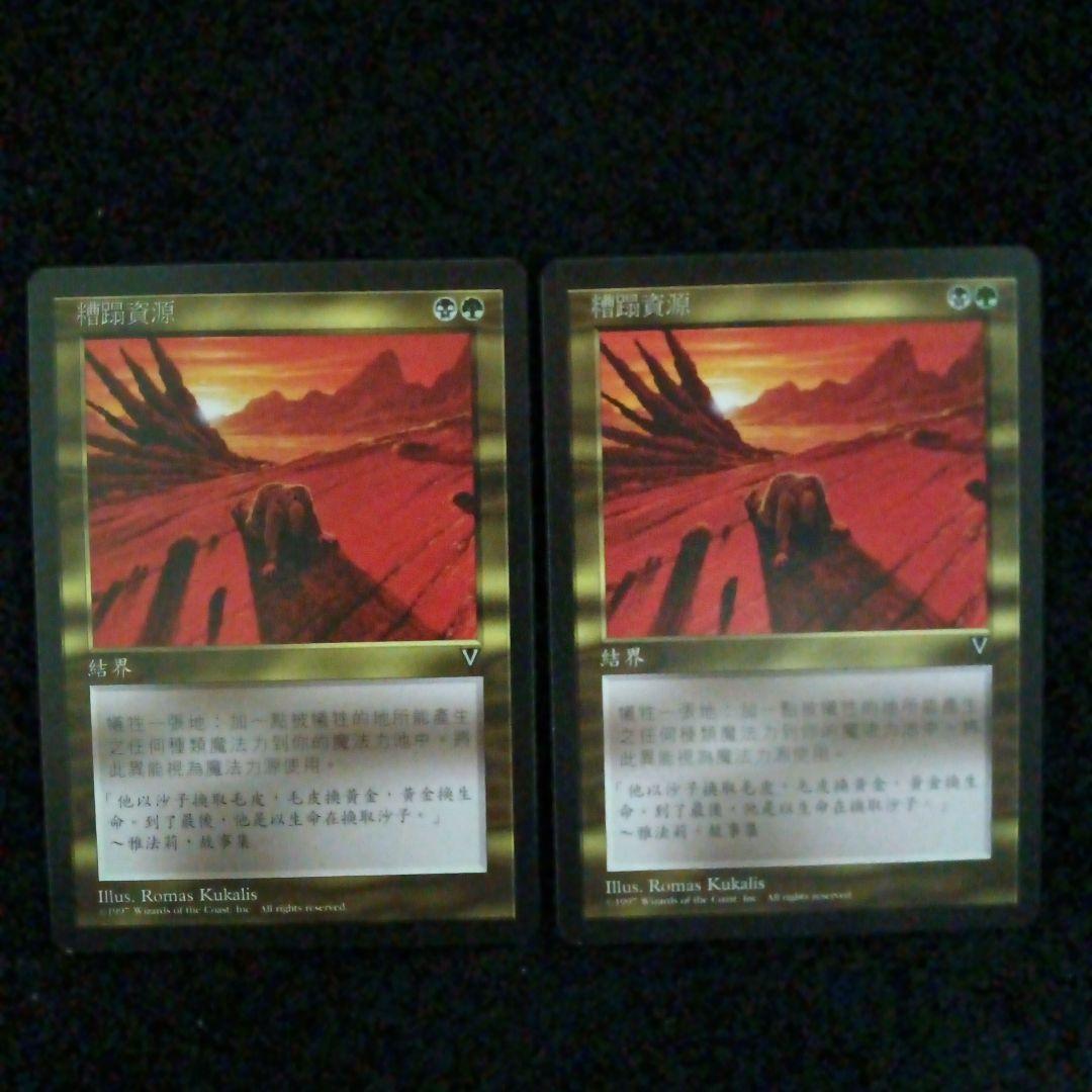 MTG 中国語版ビジョンズ（VIS） 資源の浪費2枚セット - メルカリ