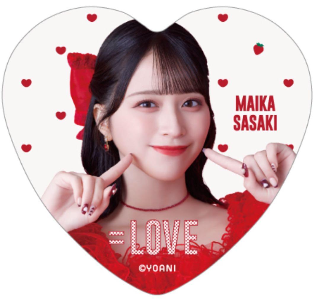 イコラブ =LOVE 佐々木舞香 缶バッジ とくべちゅ、して - メルカリ