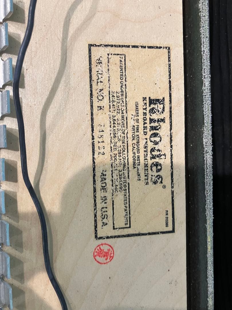 Fender Rhodes Mark II ※埼玉、東京、神奈川限定配送 - メルカリ