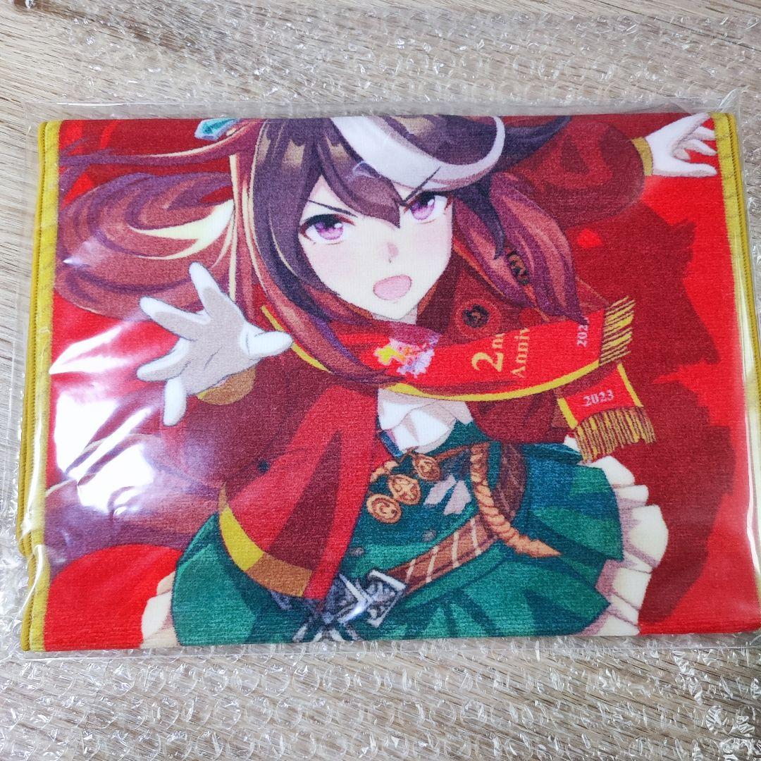 新品未開封 ウマ娘 シンボリルドルフ 優勝レイ風フェイスタオル - メルカリ