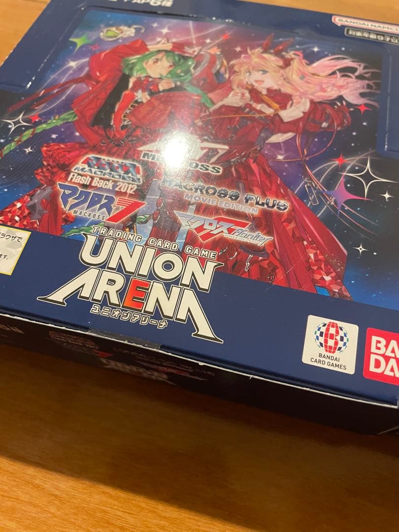 新品未開封 テープ有り ユニオンアリーナ マクロス 3box ユニオンアリーナ
