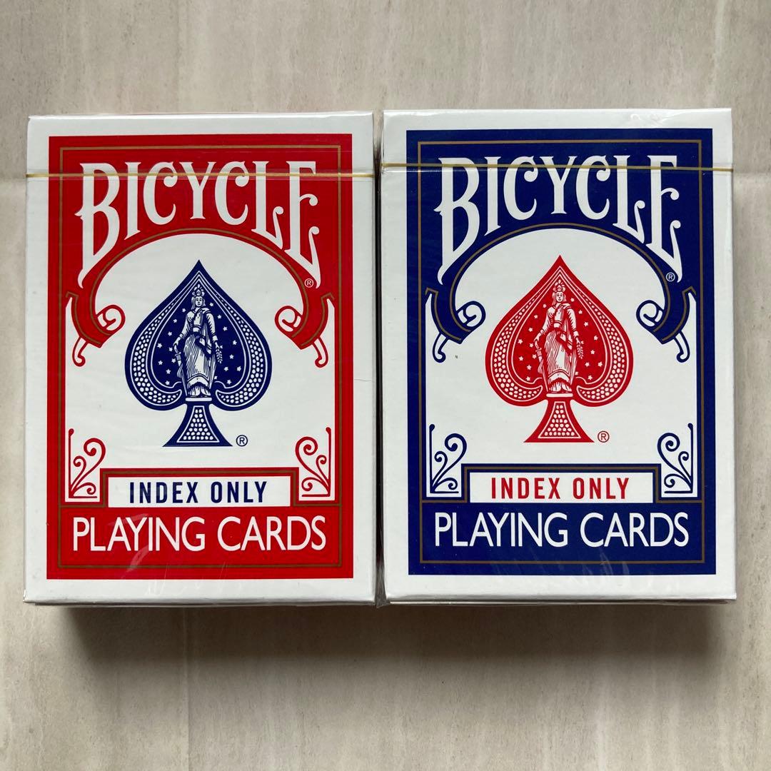 トランプ BICYCLE INDEX ONLY Gilded トランプ：Holographic Gilded Bicycle Future Bar Cards - カード