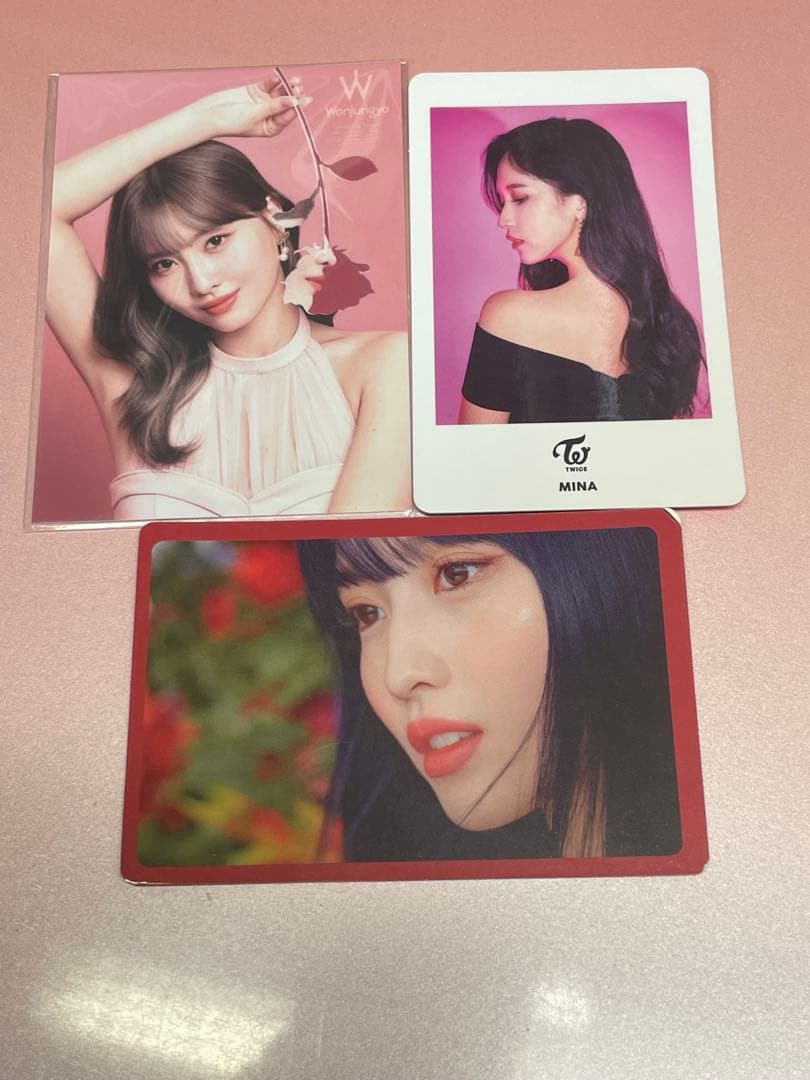 TWICE MINA MOMO ポートレートカードセット ミナ モモ twice - メルカリ