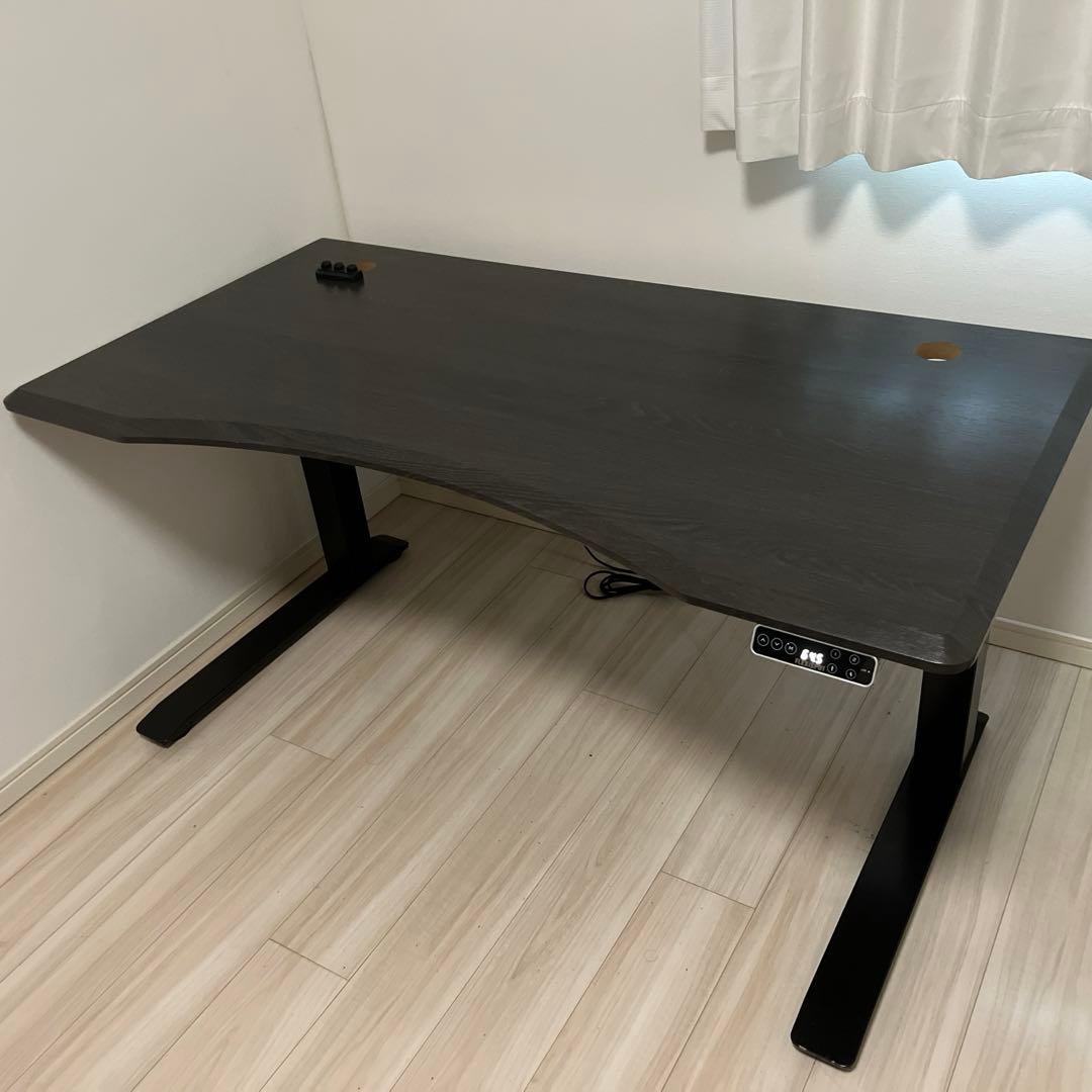 Flexispot E7pro+天板(カーブ型ダークブラウン) - メルカリ